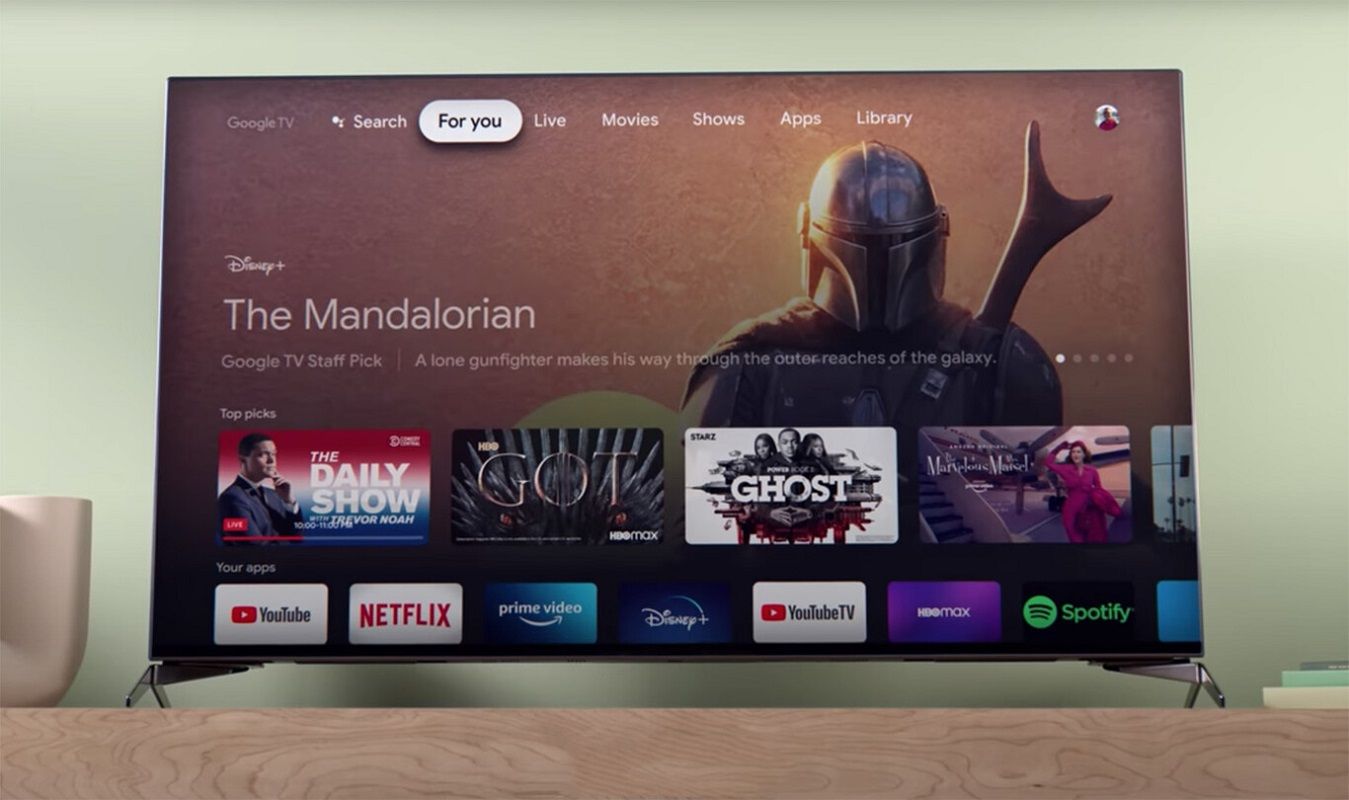 Cómo personalizar la pantalla de Inicio de Google TV islaBit