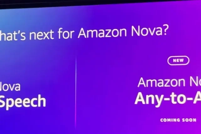 Amazon anuncia los nuevos modelos IA Nova y la nueva base de datos distribuida Aurora DSQL para AWS