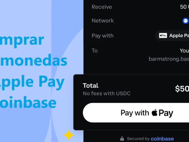 Coinbase ya permite comprar criptomonedas con Apple Pay